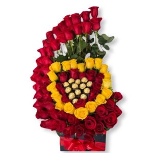 ROSES AND CHOCOLATES BOUQUET