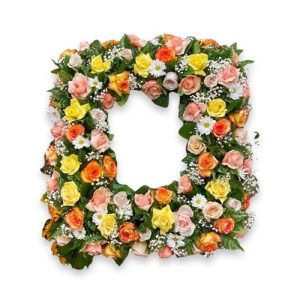 Funeral Floral Arrangement Frame